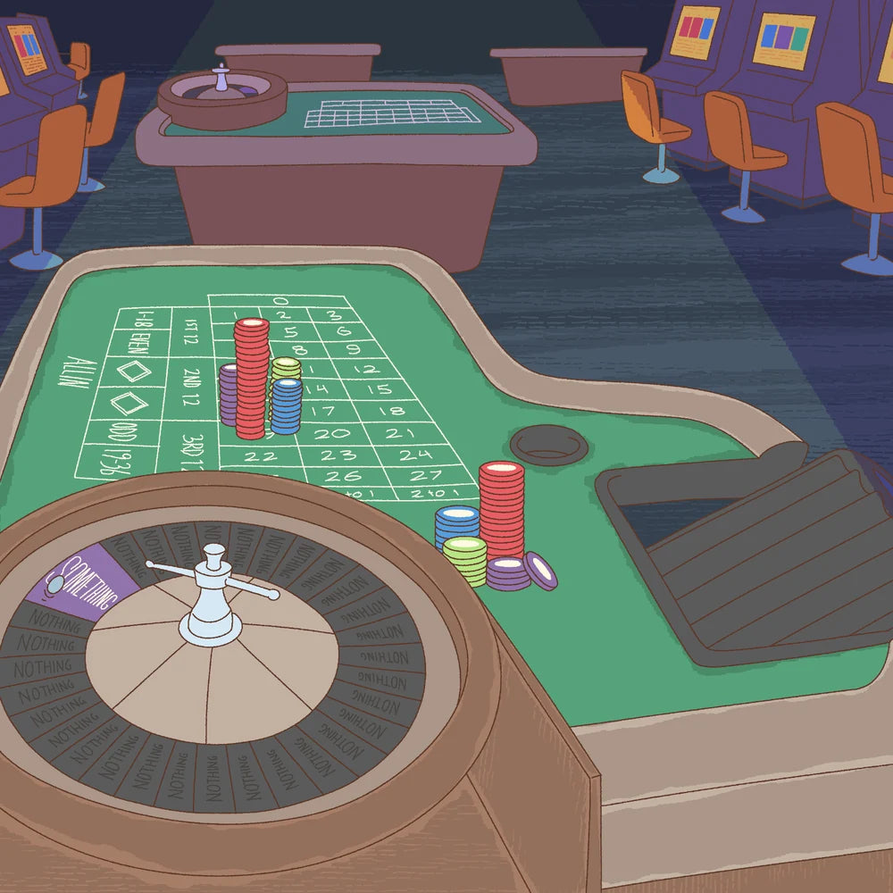 Casino background by Niiix