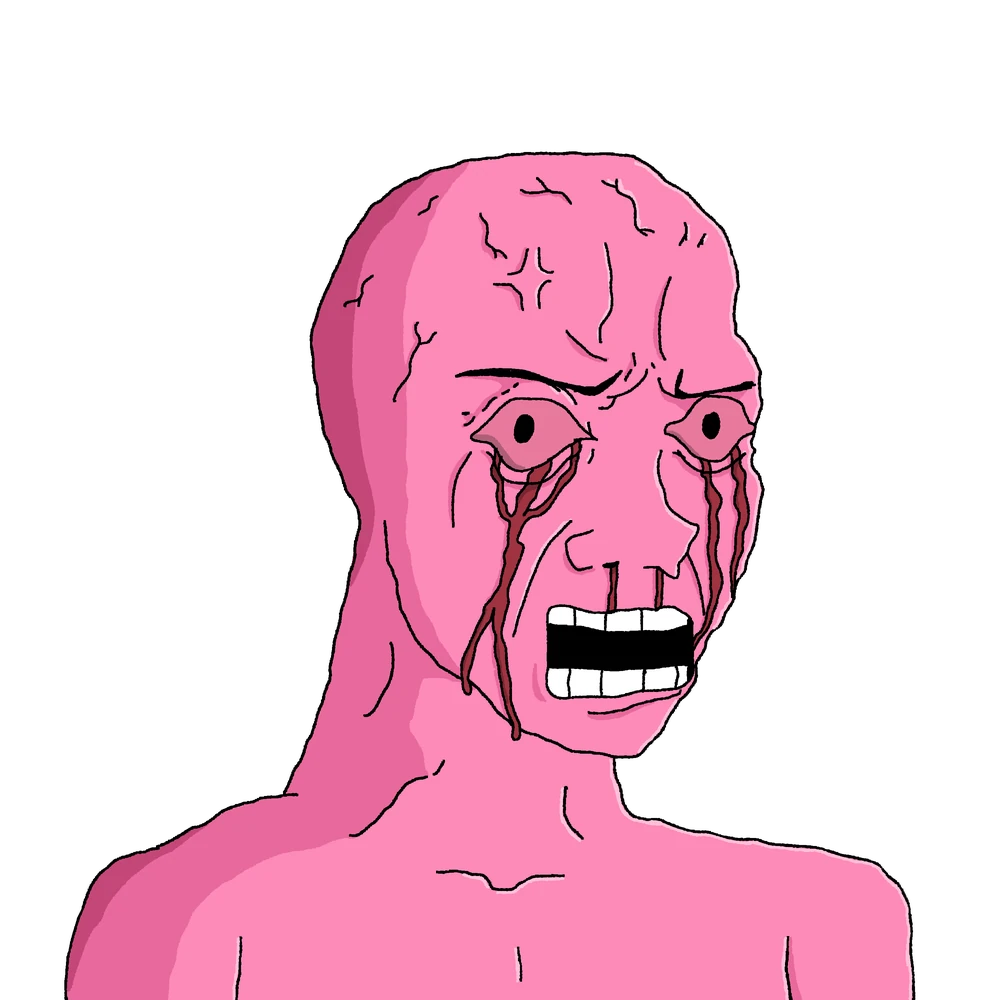 Feels Pink Wojak