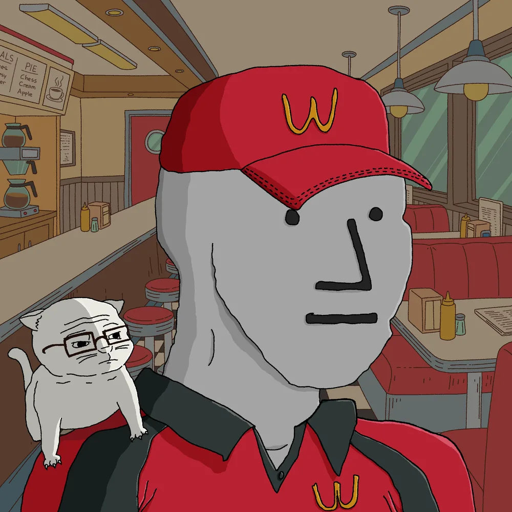 Wagie Wojak #0593: npc collectible artwork