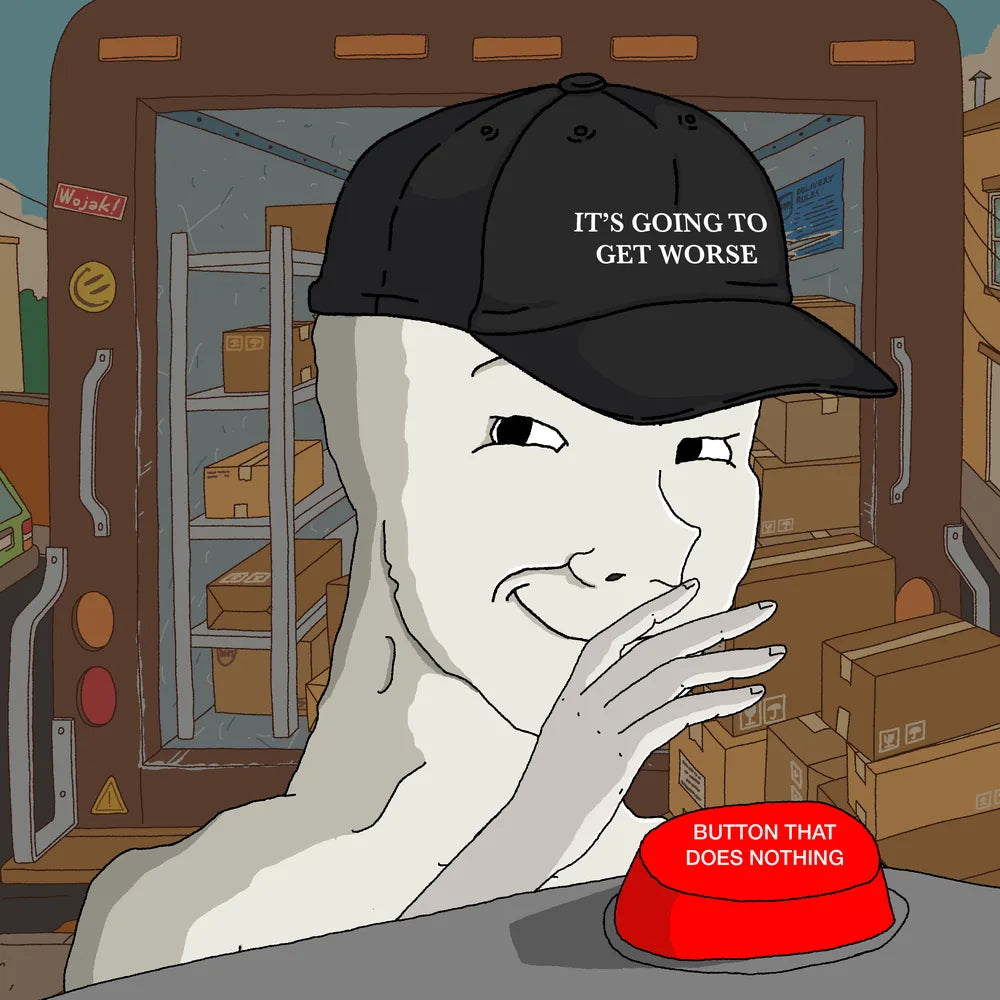 Wagie Wojak #0171: wojak collectible artwork