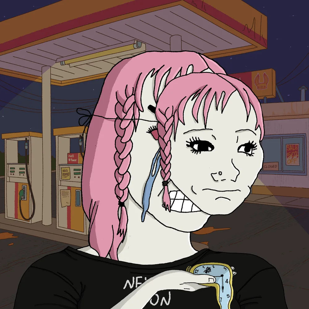 Wagie Wojak #0401: daddy's girl collectible artwork